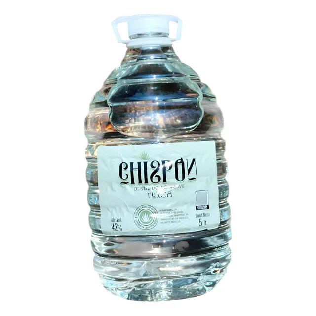 Chispon Destilado De Agave Artesanal Tuxca 5 Litros