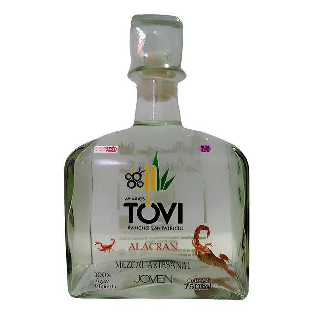 Mezcal Joven 100% Agave Cupreata Con Alacran