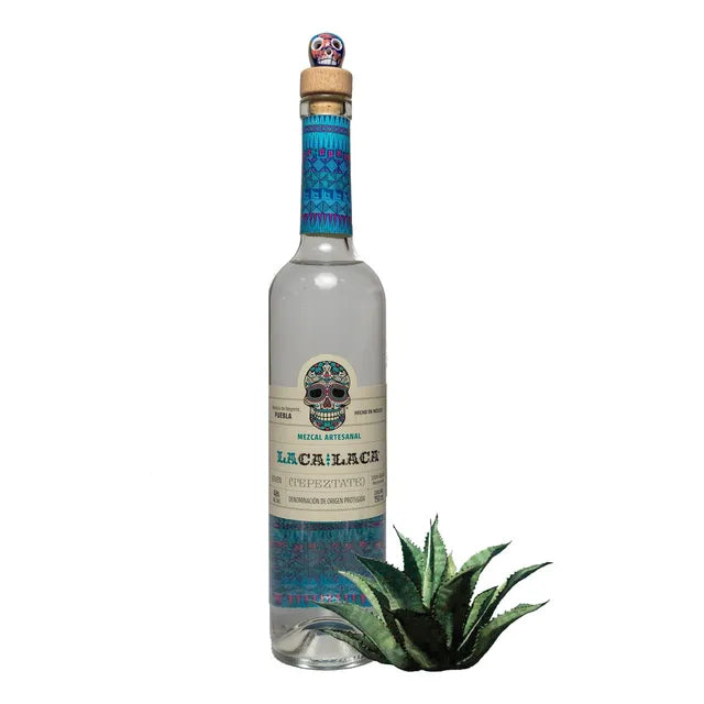 Mezcal Artesanal 100% Agave Tepeztate 750ml Laca Laca