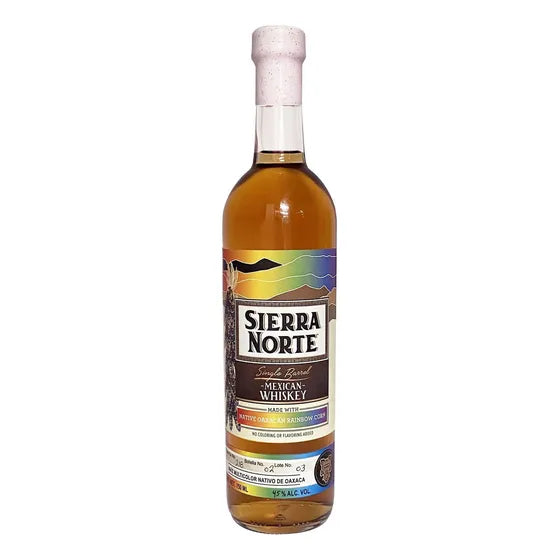 Whiskey Oaxaqueño Maíz Arcoíris Sierra Norte 750ml