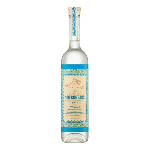 Mezcal 400 Conejos Joven Espadín 700mL